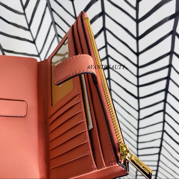 Michael kors large double zip wristlet wallet NWT - Picture 10 of 11